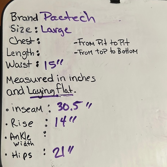 Woman’s Pac-tech Performance Black Snow Pants Size large - Picture 7 of 16